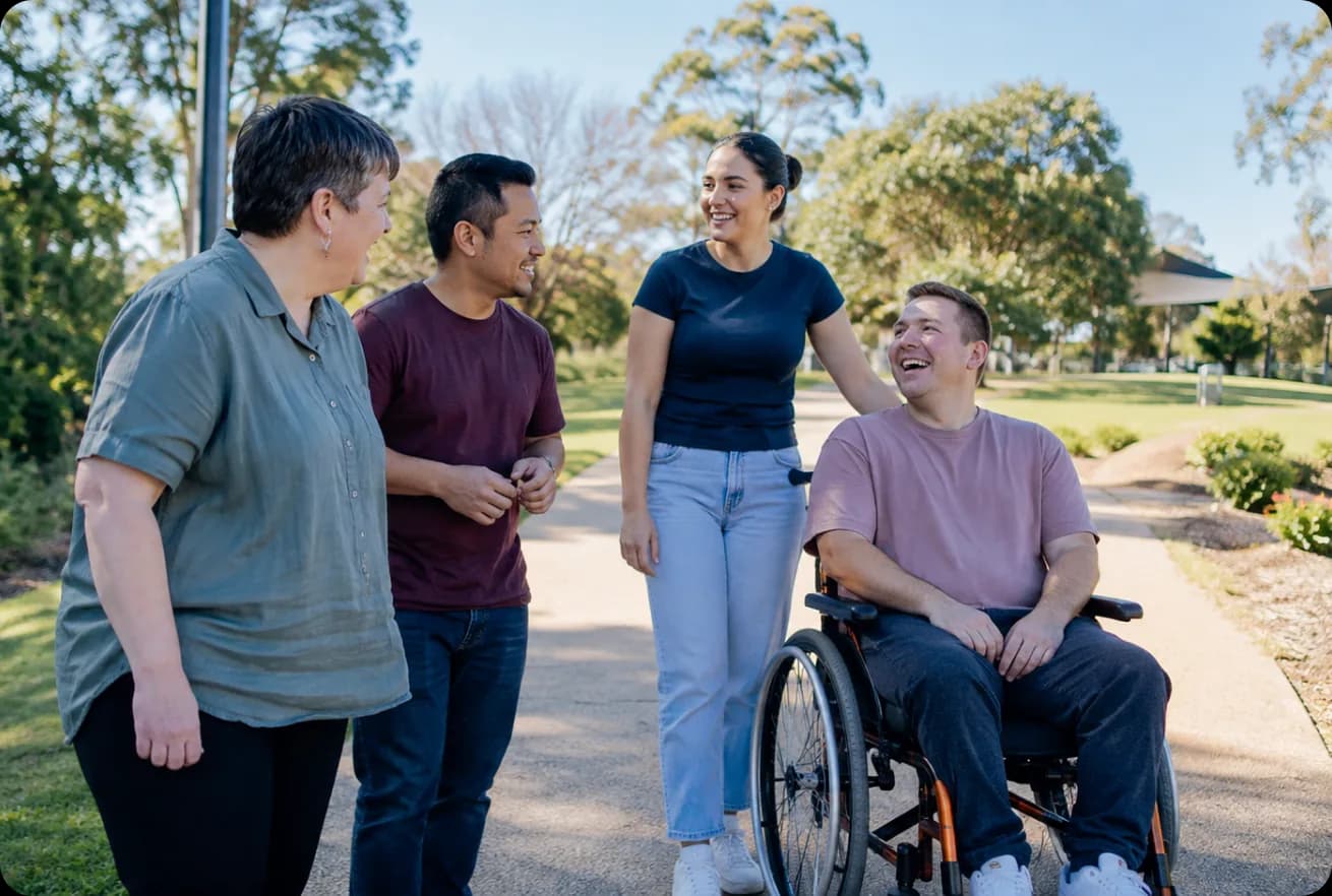 Community participation support for everyday life