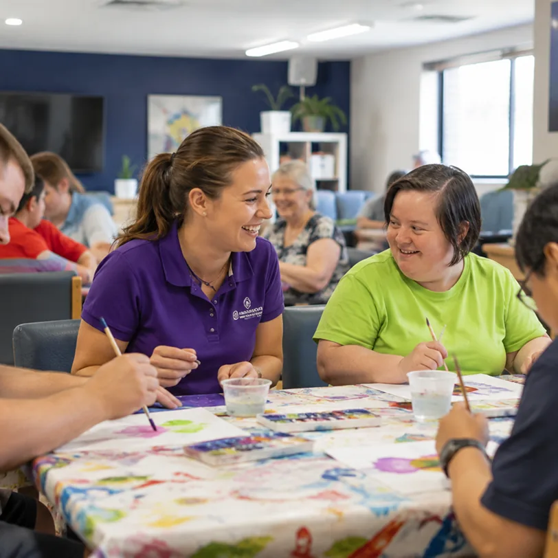 Participants building confidence through community engagement